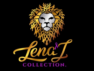 LenaJ COLLECTION. logo design by jaize