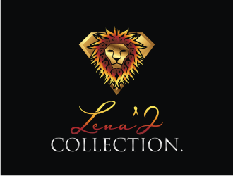 LenaJ COLLECTION. logo design by ohtani15