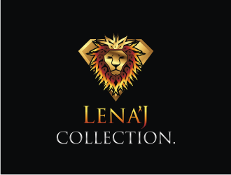 LenaJ COLLECTION. logo design by ohtani15