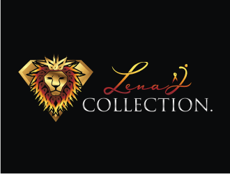 LenaJ COLLECTION. logo design by ohtani15