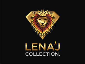 LenaJ COLLECTION. logo design by ohtani15