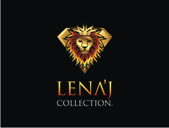 LenaJ COLLECTION. logo design by ohtani15