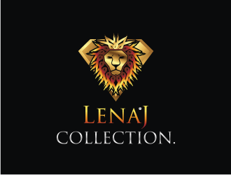 LenaJ COLLECTION. logo design by ohtani15