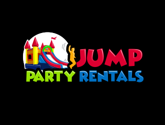 IJUMP PARTY RENTALS logo design by schiena
