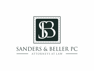 Sanders & Beller PC Attorneys at Law logo design by Mahrein
