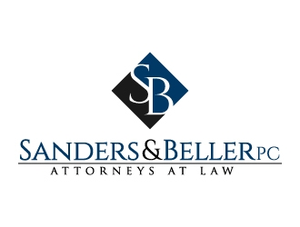 Sanders & Beller PC Attorneys at Law logo design by jaize
