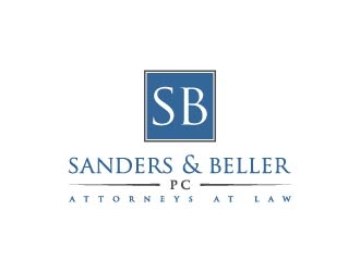 Sanders & Beller PC Attorneys at Law logo design by maserik