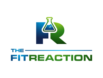 The Fit Reaction  logo design by BlessedArt