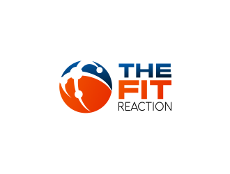 The Fit Reaction  logo design by WooW