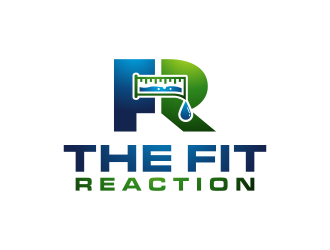 The Fit Reaction  logo design by BlessedArt
