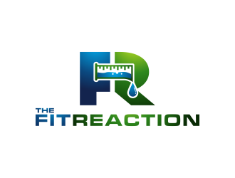 The Fit Reaction  logo design by BlessedArt
