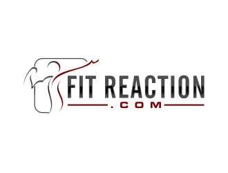 The Fit Reaction  logo design by bluevirusee