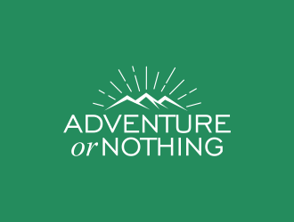 adventure or nothing logo design by ingepro