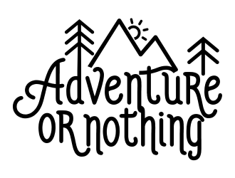 adventure or nothing logo design by aldesign