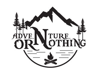 adventure or nothing logo design by LogoInvent