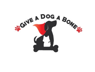 Give a Dog a Bone logo design by heba