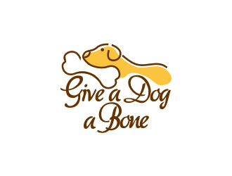 Give a Dog a Bone logo design by gcreatives
