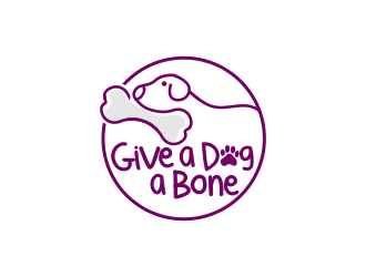 Give a Dog a Bone logo design by gcreatives