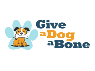 Give a Dog a Bone logo design by kunejo