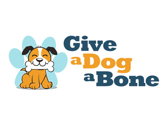 Give a Dog a Bone logo design by kunejo