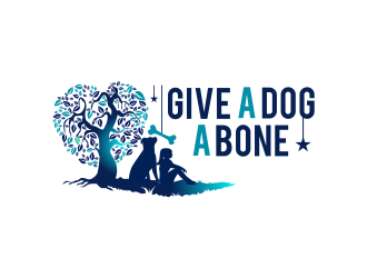 Give a Dog a Bone logo design by gcreatives