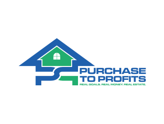 Purchase to Profits logo design by rief