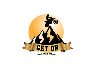 GetOn2Wheels logo design by AnuragYadav