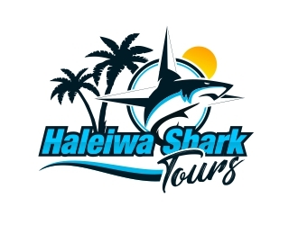 Haleiwa Shark Tours logo design by amar_mboiss