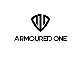 Armoured one logo design by PRN123
