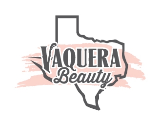 Vaquera Beauty logo design by ElonStark