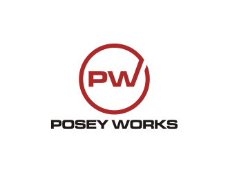 Posey Works  logo design by rief