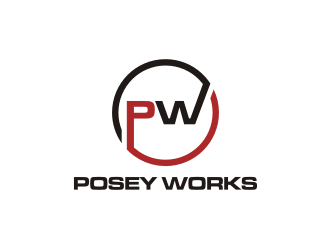 Posey Works  logo design by rief