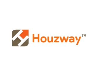 Houzway logo design by amar_mboiss