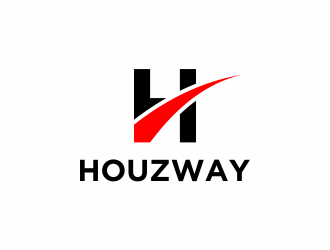 Houzway logo design by haidar