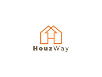 Houzway logo design by SmartTaste