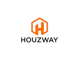 Houzway logo design by EkoBooM