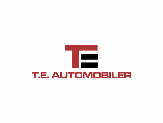 T.E. AUTOMOBILER logo design by hopee