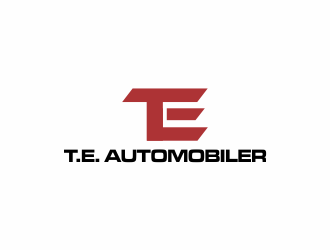 T.E. AUTOMOBILER logo design by hopee