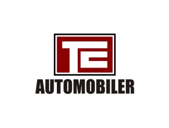 T.E. AUTOMOBILER logo design by agil