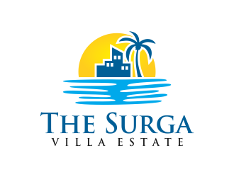 The Surga villa estate logo design by Kindo