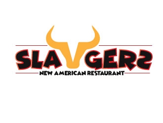 SLAWGERS New American Restaurant logo design by heba