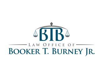 Law Offices of Booker T. Burney Jr.  logo design by Lavina