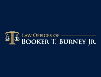 Law Offices of Booker T. Burney Jr.  logo design by jaize