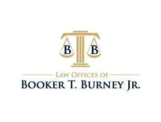 Law Offices of Booker T. Burney Jr.  logo design by jaize