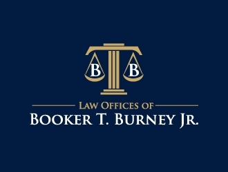 Law Offices of Booker T. Burney Jr.  logo design by jaize
