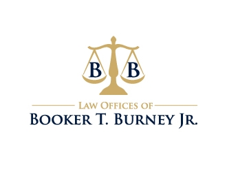 Law Offices of Booker T. Burney Jr.  logo design by jaize