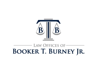 Law Offices of Booker T. Burney Jr.  logo design by jaize