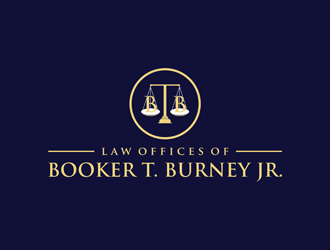 Law Offices of Booker T. Burney Jr.  logo design by alby