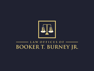 Law Offices of Booker T. Burney Jr.  logo design by alby