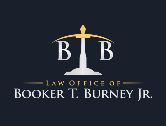 Law Offices of Booker T. Burney Jr.  logo design by Lavina